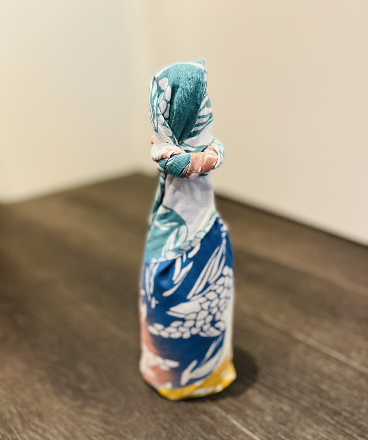 Clear Grace Tenugui Wrapping 2