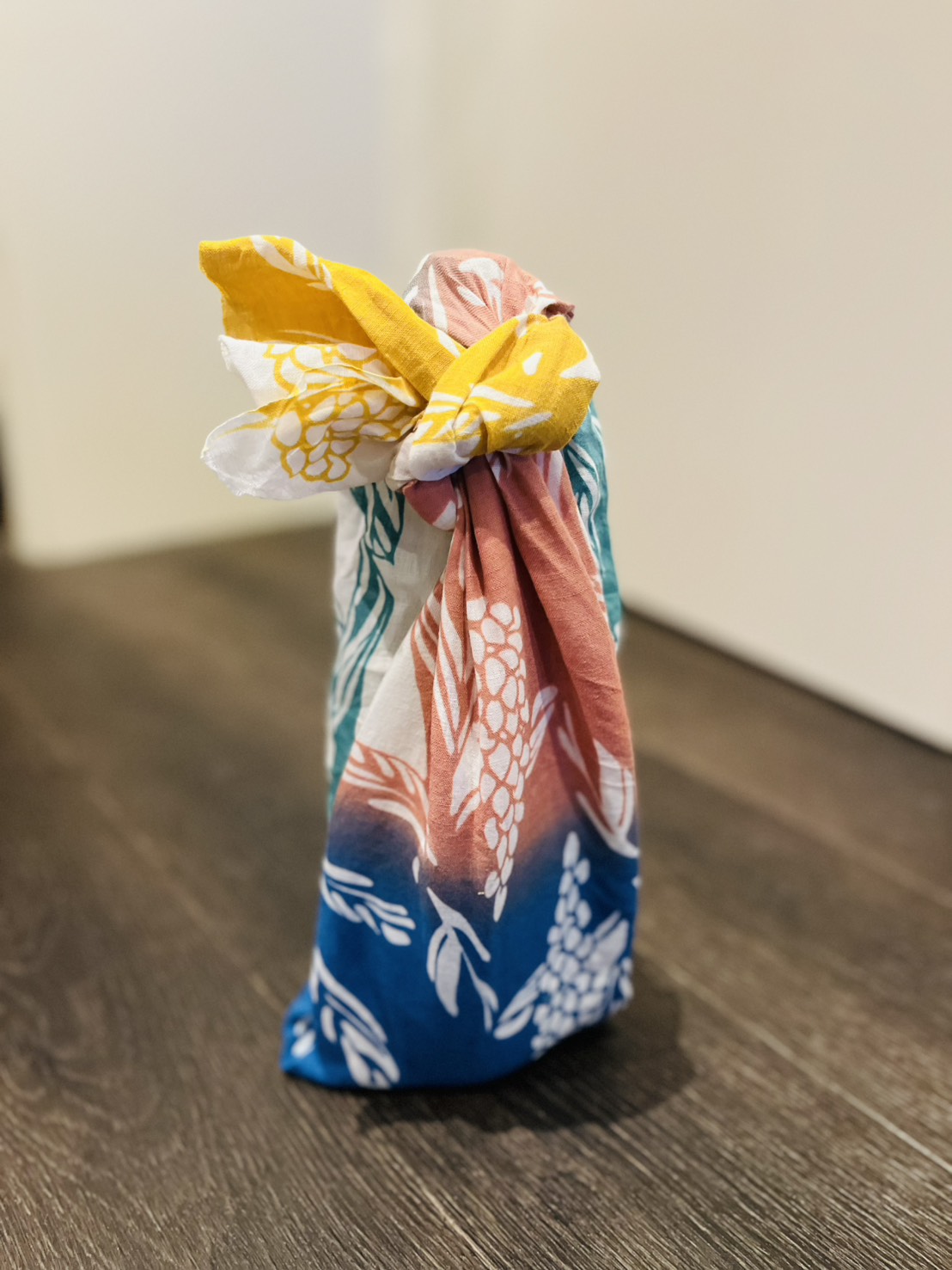 Clear Grace Tenugui Wrapping 1